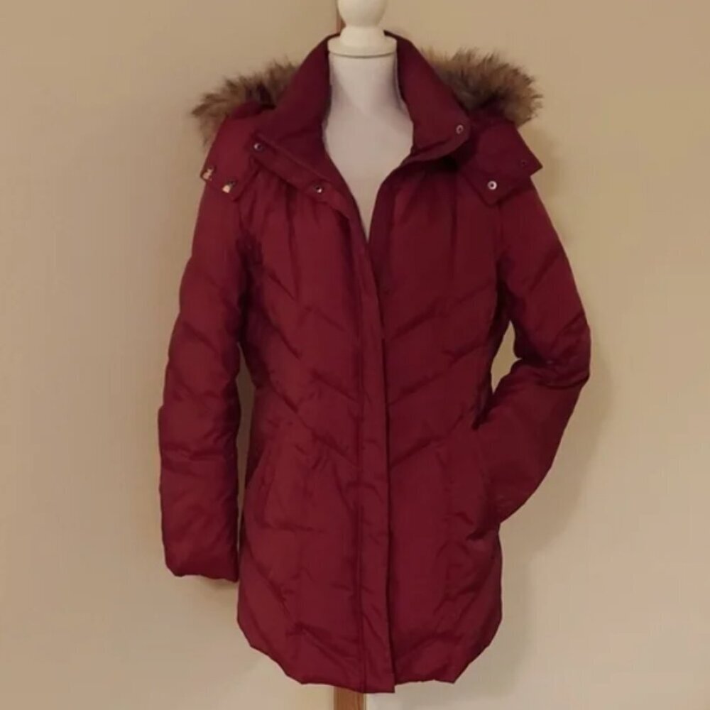 MARC NEW YORK Andrew Marc  maroon/dark red woman's coat. SizeXL Warm, rainproof